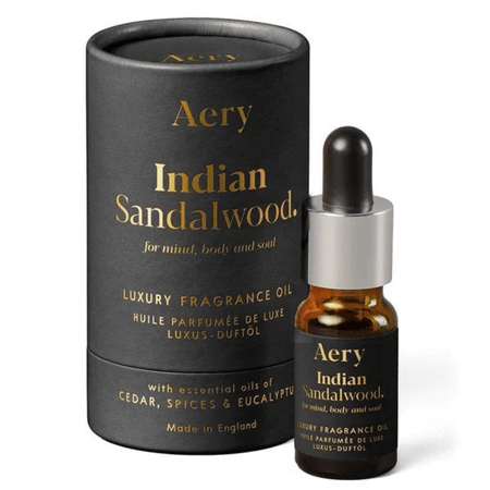 Aery Indian Sandalwood Fragrance Oil - Pepper, Raspberry & Tonka