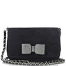 Menbur Black & Silver Bow Bag