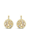 Absolute Gold & Opal Design Drop Earrings