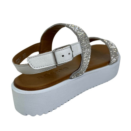 Adesso Zara Diamante Sandal -  Silver