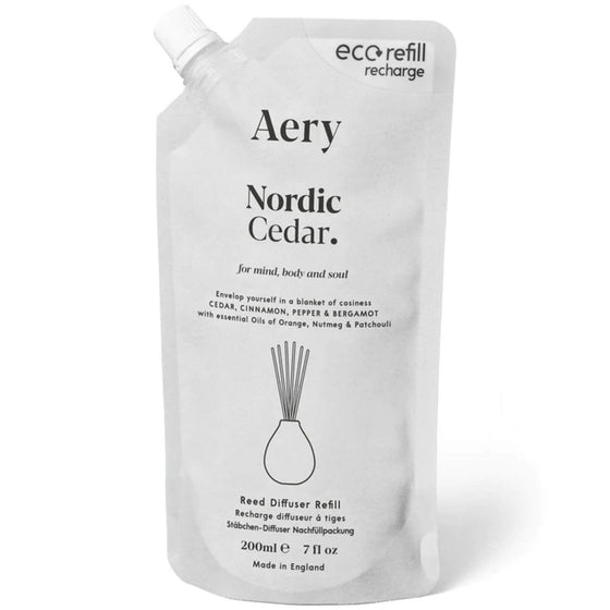 Aery Nordic Cedar Reed Diffuser Refill