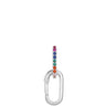 Ania Haie Pop Charms Silver Rainbow Charm Connector