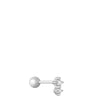 Ania Haie Silver Double Sparkle Barbell Single Earring