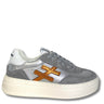 another-trend-grey-silver-orange-metallic-platform-sneakers