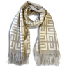 beige-geometric-patterned-tassel-scarf
