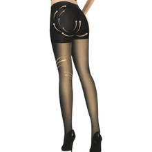 ladies brown control tights 40 denier