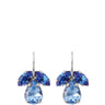 Caroline Svedbom Silver Petite Timo Drop Earrings - Lapis/Sapphire