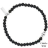 ChloBo MAN - Black Lava Bracelet