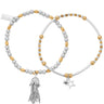 ChloBo Wishful Bracelet Set - Two Tone