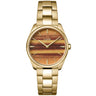 Cluse Feroce Petite Gold Watch - Tigers Eye