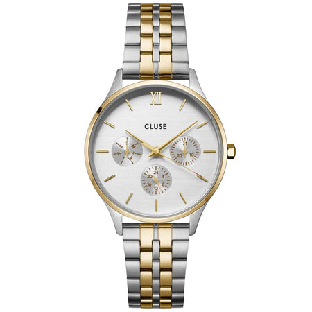 Cluse Minuit Multifunction Two Tone Watch