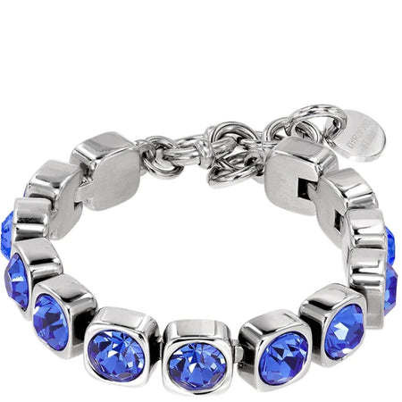 Dyrberg Kern Conian Silver Bracelet - Sapphire
