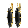 dyrberg-kern-kalay-gold-long-drop-earrings-black