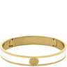 Dyrberg Kern Pennika Gold Bangle - White