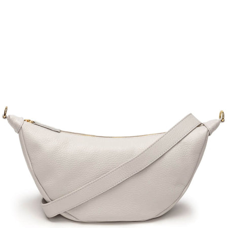 Elie Beaumont Leather Hobo Bag - Marble