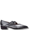 hispanitas-dark-silver-leather-pointed-toe-flats