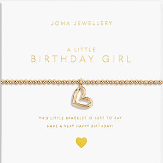 Joma Birthday Girl Bracelet - Gold