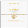 Joma March Birthstone Gold Bracelet