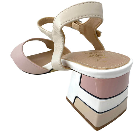 Kate Appleby Ayre Block Heel Sandals - Blush Pink