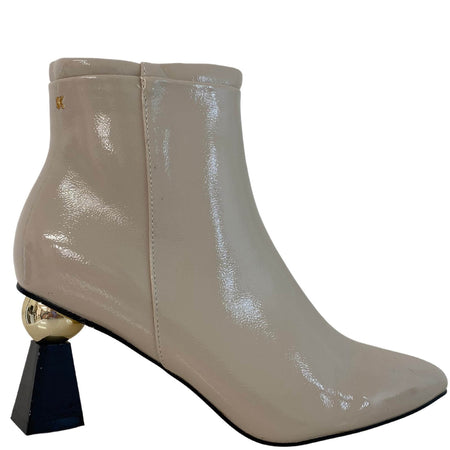 Kate Appleby Leiston Dressy Heel Boots - Cream