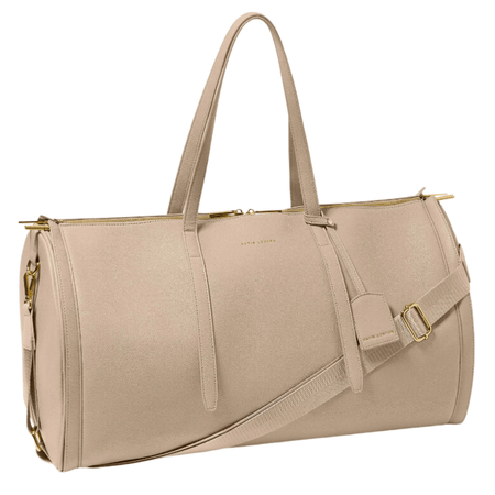 Katie Loxton Fold Out Garment Weekend Bag - Light Taupe