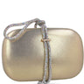 Menbur Gold Box Clutch Bag