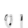 PDPAOLA Duke Silver Hoop Earrings