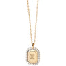 PDPAOLA Gold Gemini Necklace