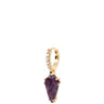 PDPAOLA Gold Naoki Charoite Single Earring