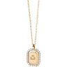 PDPAOLA Gold Zodiac Libra Necklace