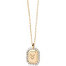 PDPAOLA Gold Zodiac Aries Necklace