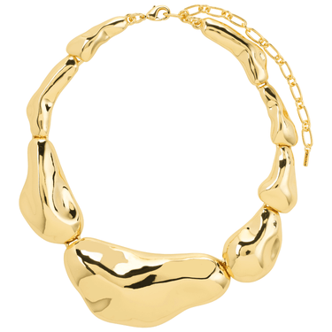 Pilgrim Gold Statement Necklace