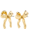 pilgrim-cassian-gold-bow-stud-earrings
