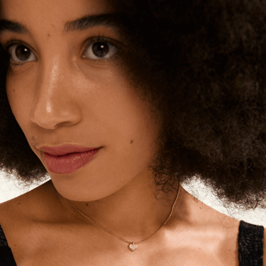 Pilgrim Emmett Gold Small Heart Necklace