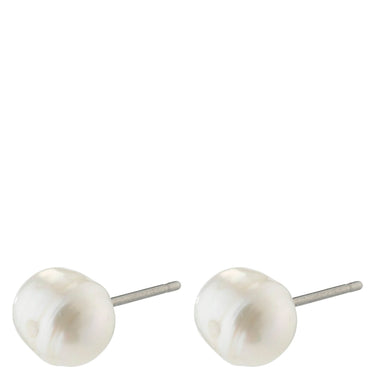 Pilgrim Emory Silver Classic Freshwater Pearl Stud Earrings