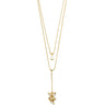 Pilgrim Jolene Crystal Gold Dainty Necklace