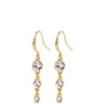 Pilgrim Lucia Gold Drop Earrings