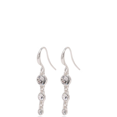 Pilgrim Lucia Silver Drop Earrings