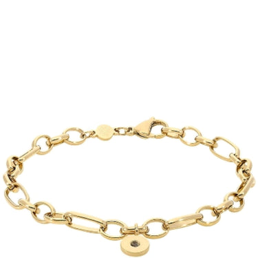 Qudo Amoa Oval Link Bracelet - Gold
