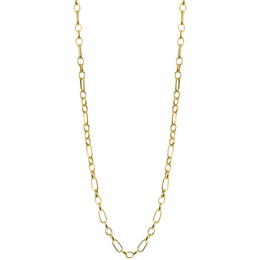 qudo-amoa-oval-link-plain-necklace-gold