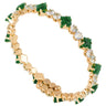 rebecca-my-world-gold-expandable-glam-bangle-green