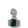 rebecca-my-world-silver-emerald-green-rectangle-clip-on-charm