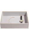 Stackers Classic Jewellery Box (Watch & Accessory Layer) - Taupe