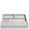 Stackers Classic Ring Bracelet Layer - Pebble Grey