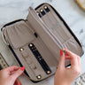 Stackers Jewellery Roll - Pebble Navy