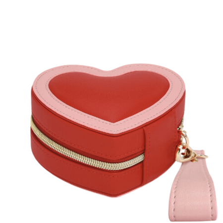 Stackers Red Heart Jewellery Box