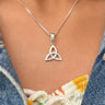 sterling-silver-simple-celtic-pendant-&-chain-necklace-set
