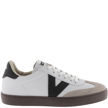 Victoria Berlin Suede Brown Mix Sneakers - White
