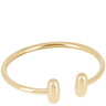 ladies gold torque bangle