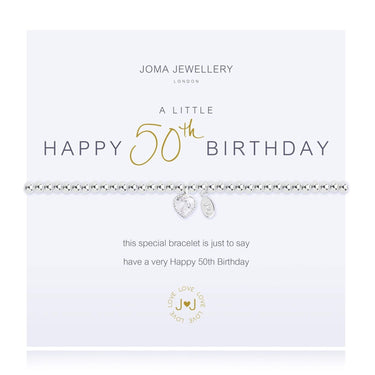 Joma 50th Birthday Bracelet